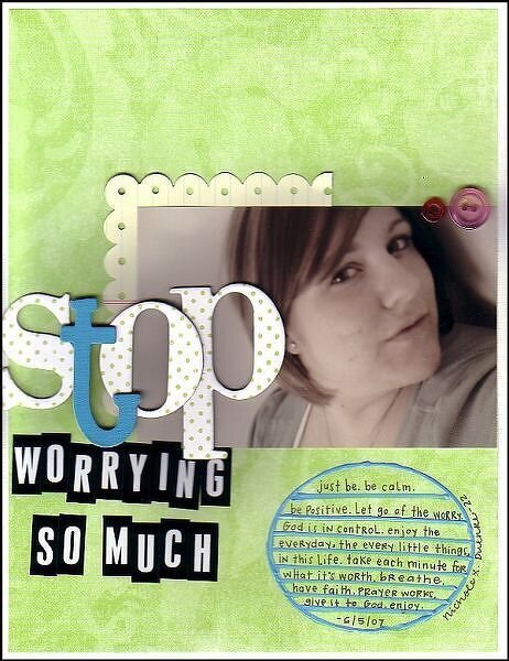 stop worrying so much