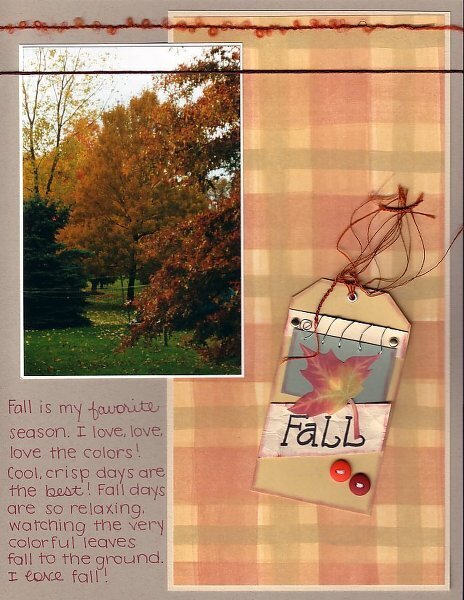 Fall..my favorite season!