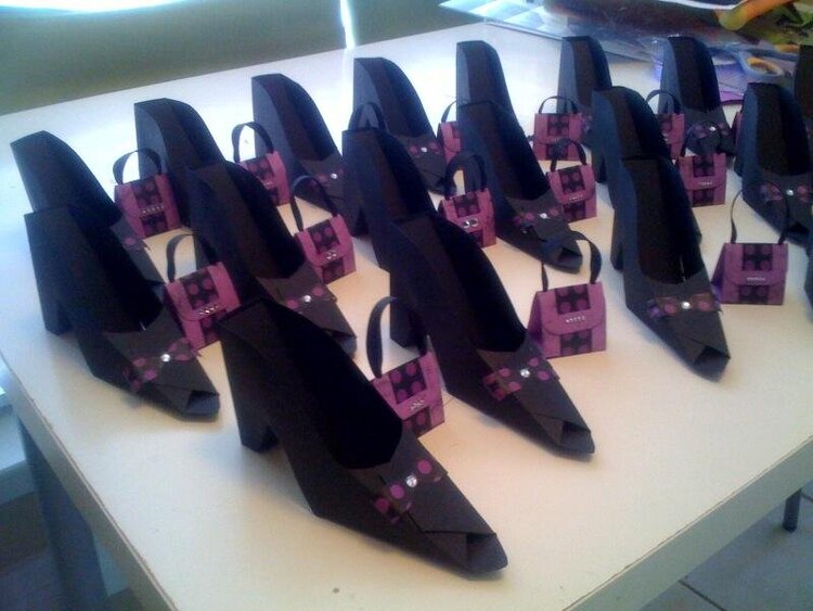 Every girls heels need a matching purse.