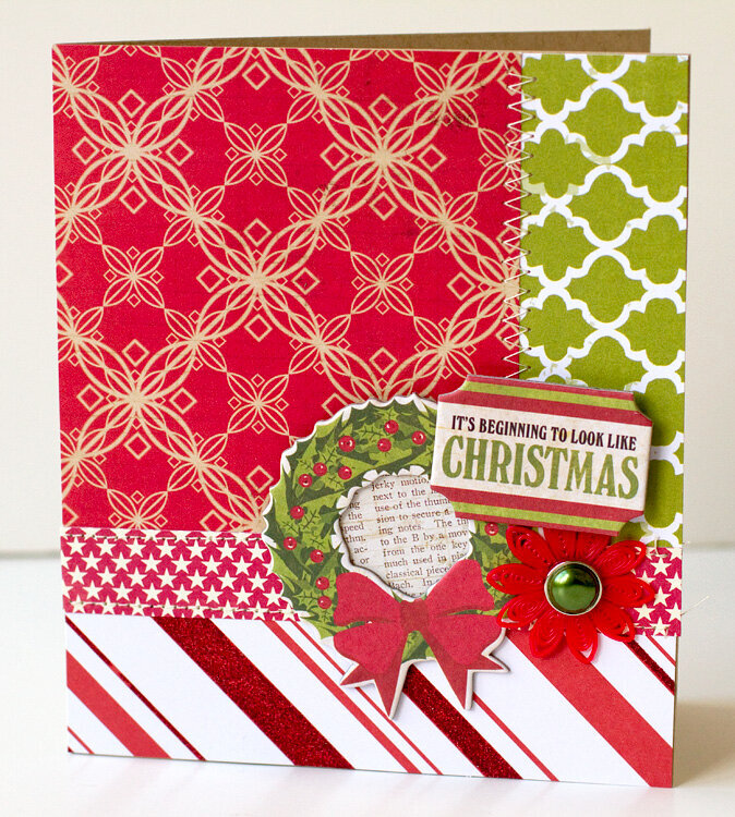 Christmas Card {Studio Calico November Kit!}