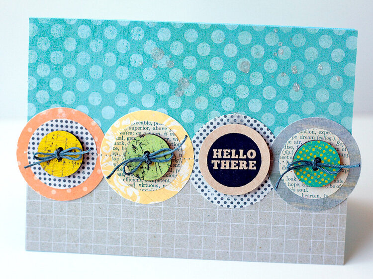 Hello There Card {Studio Calico MAY Kit}