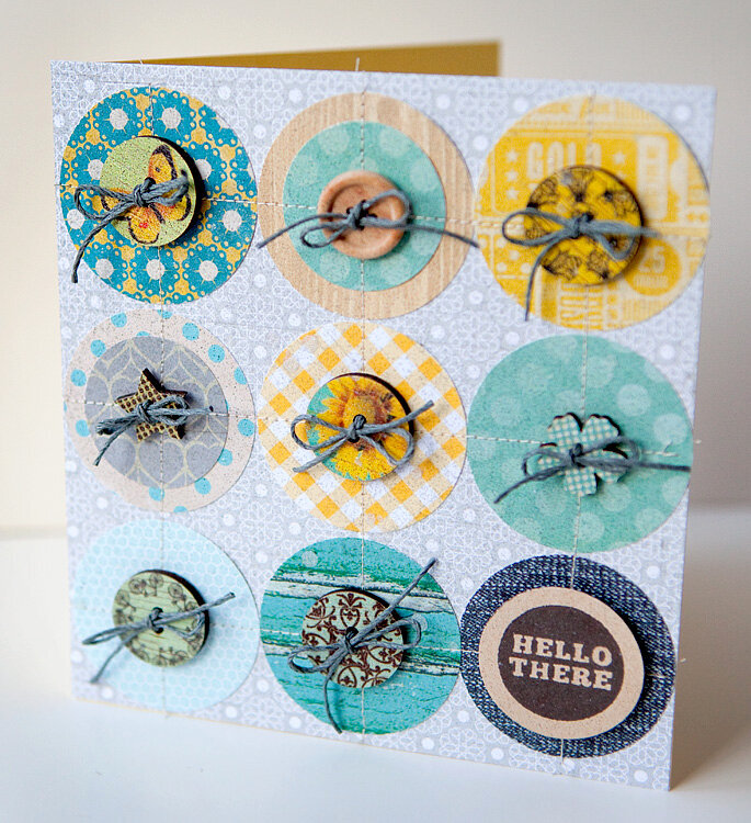 Hello There Card {Studio Calico MAY Kit!}