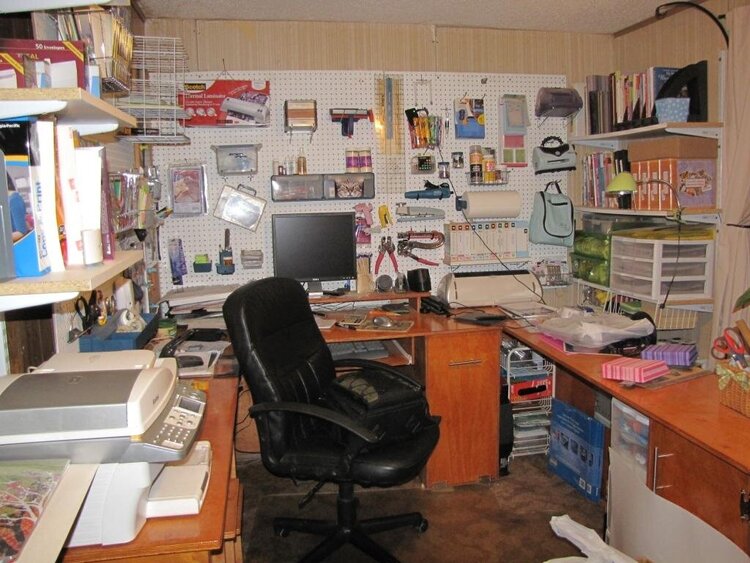 My Scrap/Computer room - The main area
