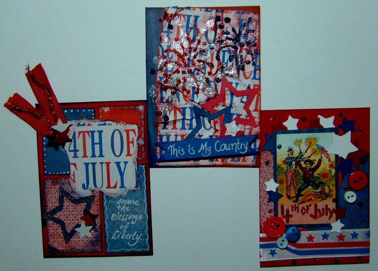 4th of July ATC&#039;s