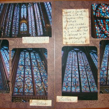 Sainte Chapelle Chapter Windows