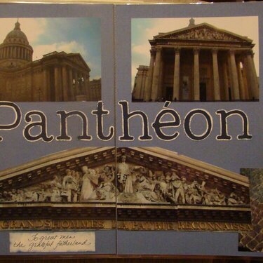 the Pantheon in Paris, France