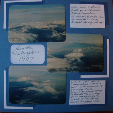 Seattle 1997 - My First Airplane Flight