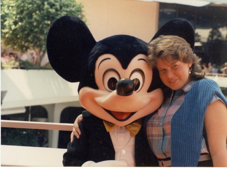 Karen &amp; Mickey Mouse