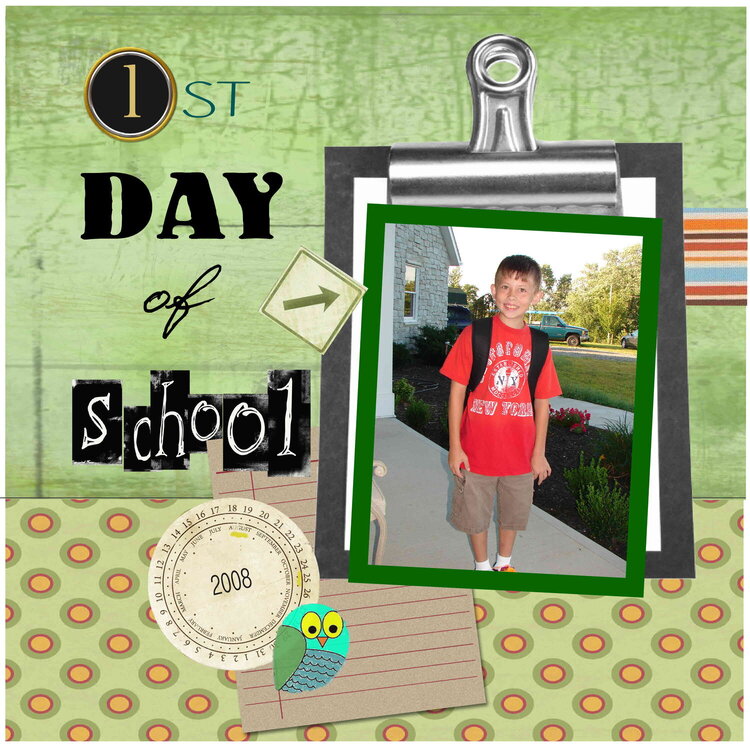 First Day of School