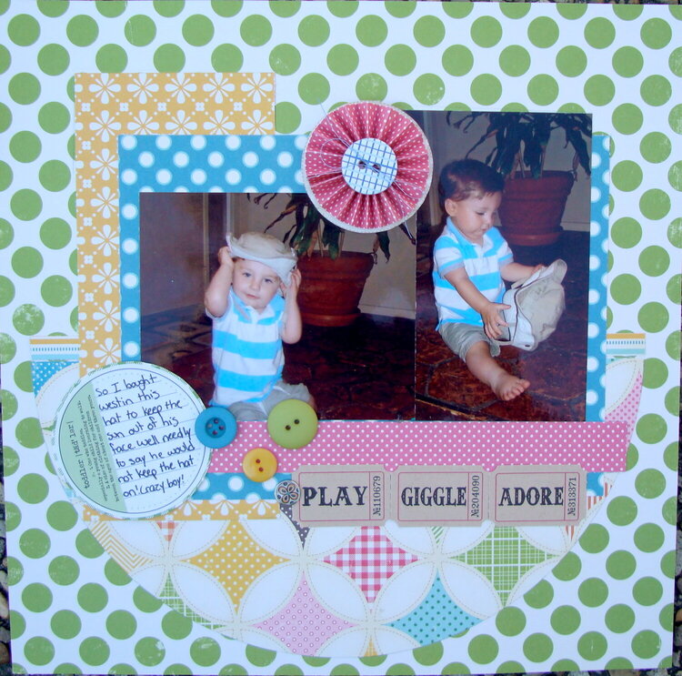 toddler:play giggle adore