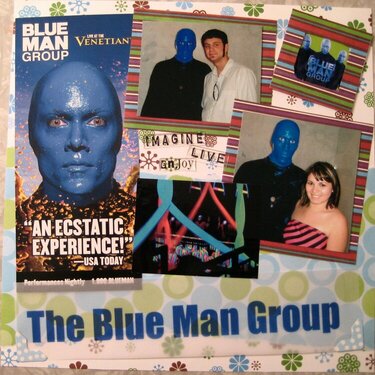 The Blue man group