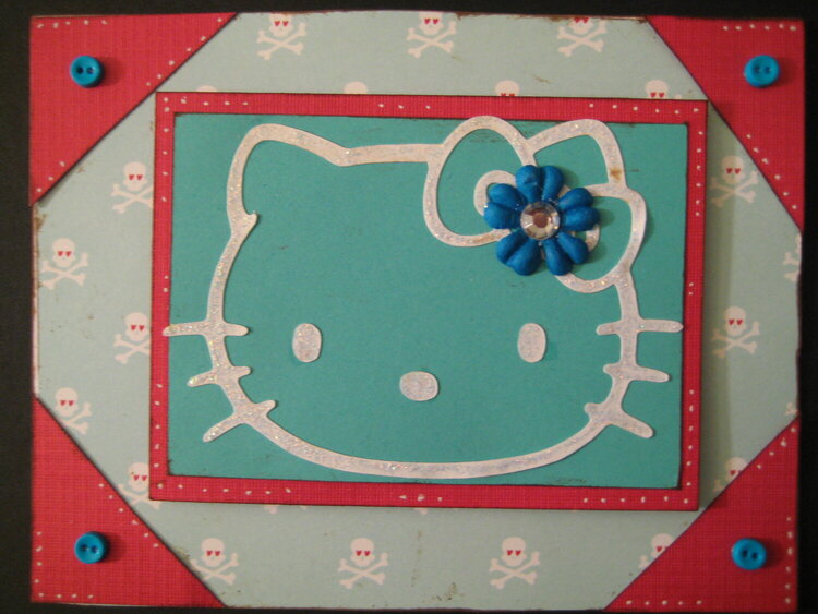 Blue Hello Kitty