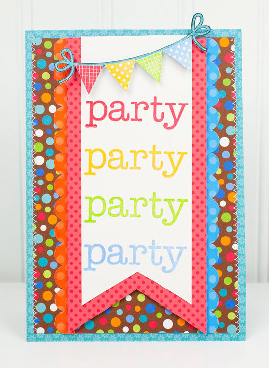 &quot;Party&quot; Card *Doodlebug Stamps*