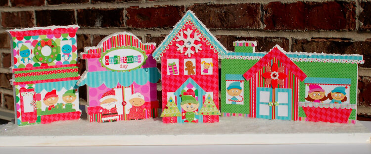 Santa&#039;s Village Home Decor- Wood *Doodlebug Design*