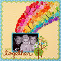 "Happy Together" Layout *Doodlebug Design*