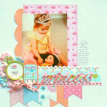 "Princess" Layout *Imaginisce*