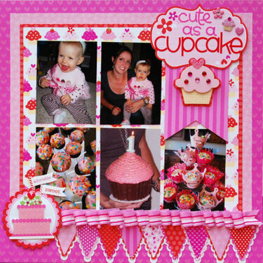 Cute As A Cupcake *Doodlebug Design*