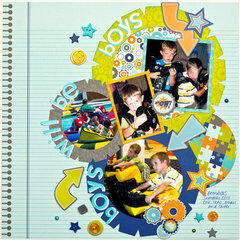 Boys Will Be Boys *Doodlebug Design*