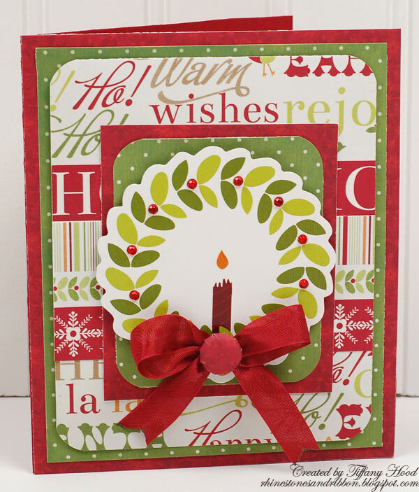 Christmas Wreath Card *Imaginisce*