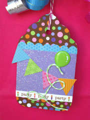 Cake and Ice Cream Party Gift Tag *Doodlebug Design*