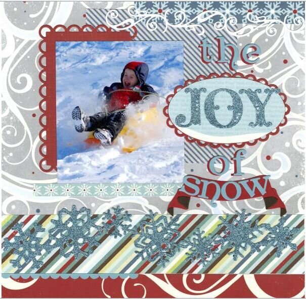 The Joy of Snow Layout *Lifestyle Crafts*