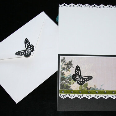 &quot;Follow Your Dreams&quot; - Webster&#039;s Pages Card (inside) &amp; Envelope (back)