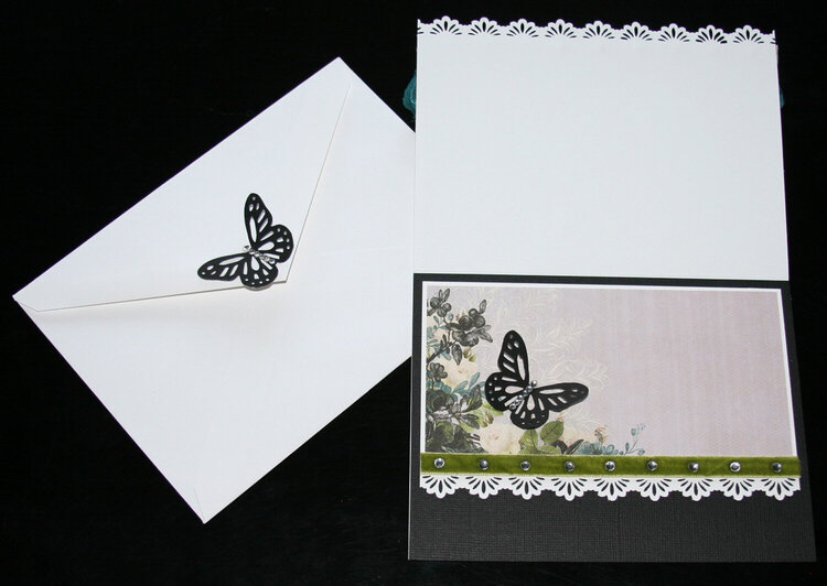 &quot;Follow Your Dreams&quot; - Webster&#039;s Pages Card (inside) &amp; Envelope (back)