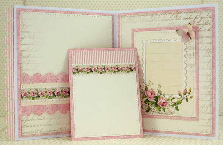 Card using &quot;My Precious Daughter&quot; Collection by Pion Design!! :)