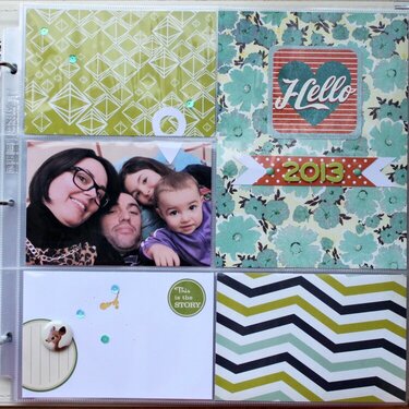 Project Life 2013 -Cover Page-