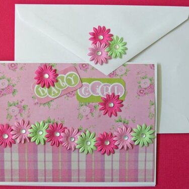 &quot;Baby Girl&quot; Card