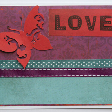 Butterfly Love Card