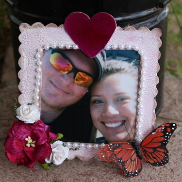 Sizzix chipboard frame