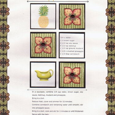 Recipe Book - Pineapple Sauce