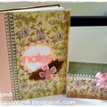 &#9829;Altered notebook and card&#9829;