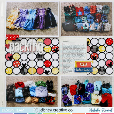 Disney pocket LO: packing