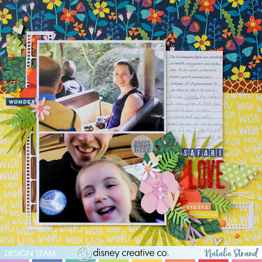 Disney layout: Safari Love