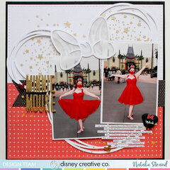 Disney layout: Minnie Mouse (#epicdressproject)