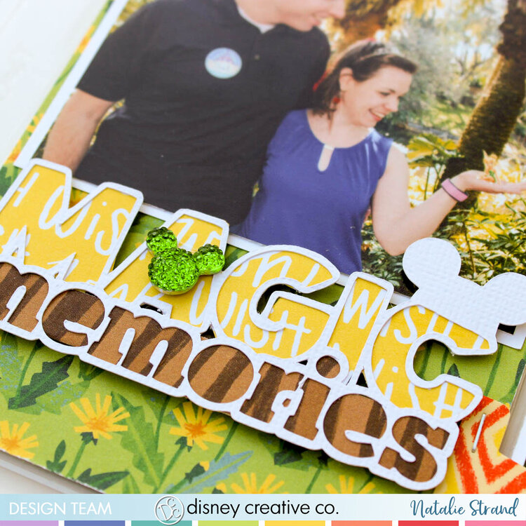 Disney pocket page: Lunch &amp; Magic Memories