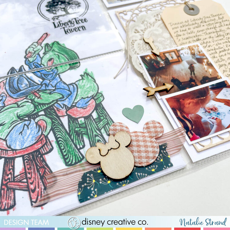 Disney pocket page: Liberty Tree Tavern