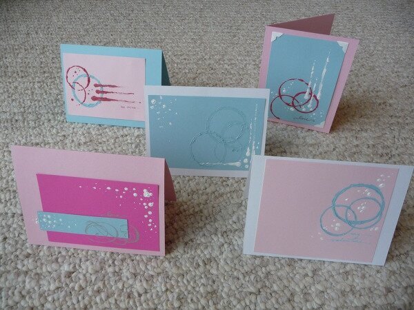 Valentine Paint Cards