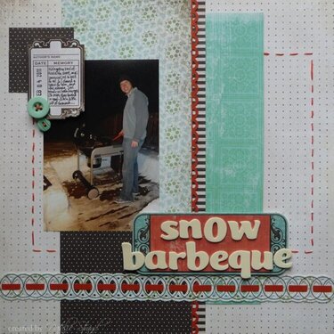 Snow barbeque