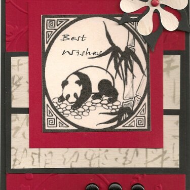 Oriental card