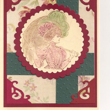 Victorian card