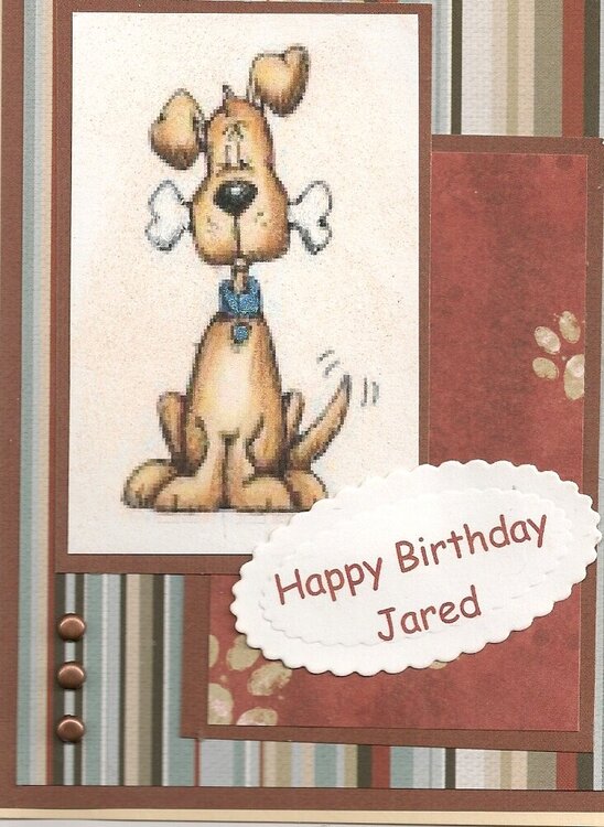 Dog gone Birthday card