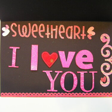 Sweetheart card- inside