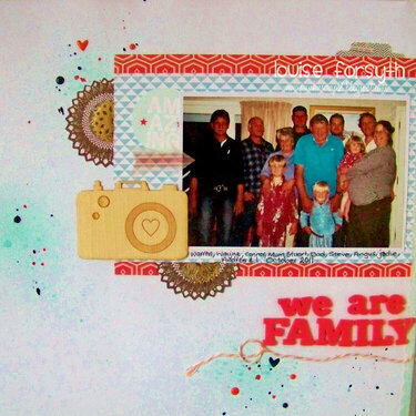 We Are Family Layout
