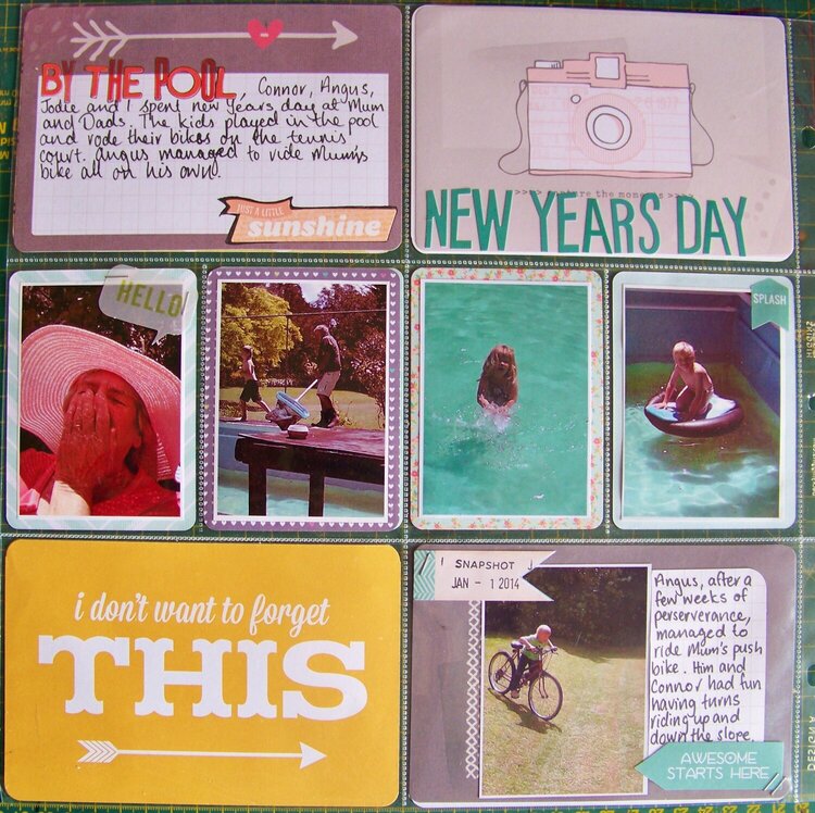 Pocket scrapbooking Jan