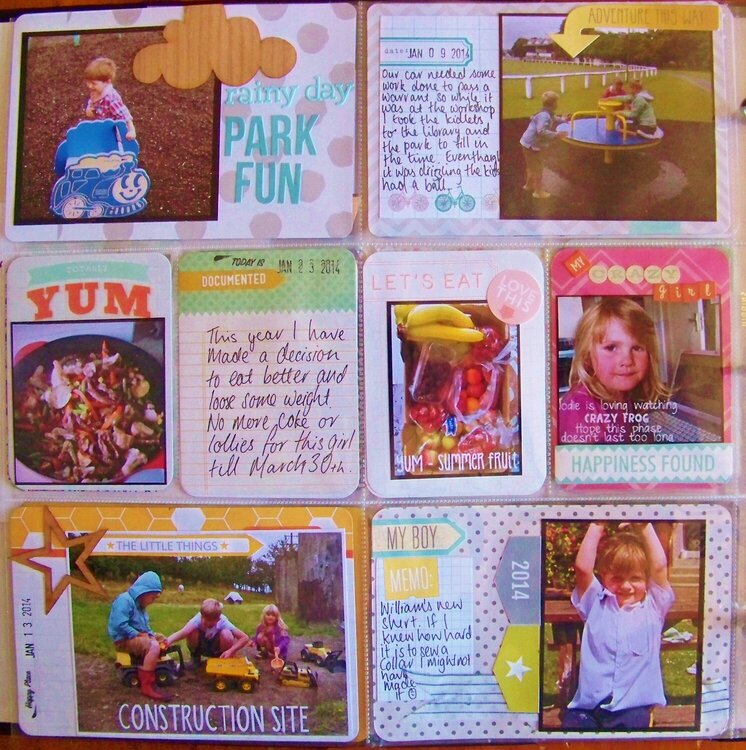 Pocket scrapbooking Feb