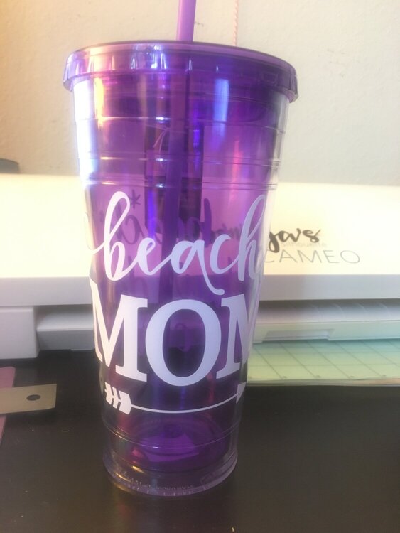 Beach Mom Cup (reverse)