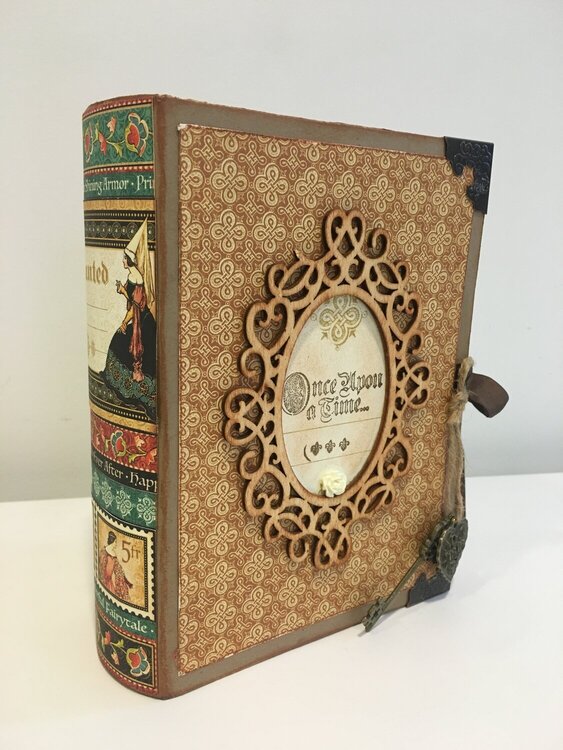 Enchanted Forest Altered Book Box